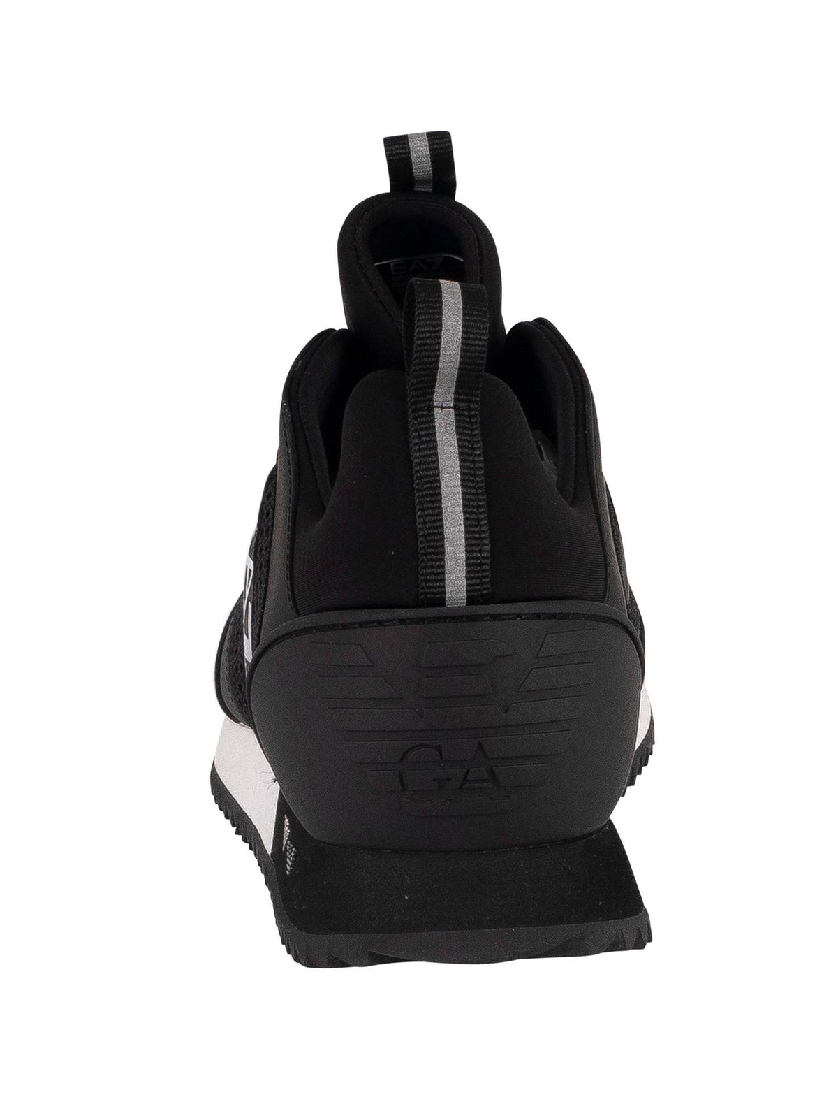 Black Woven Trainers I7769