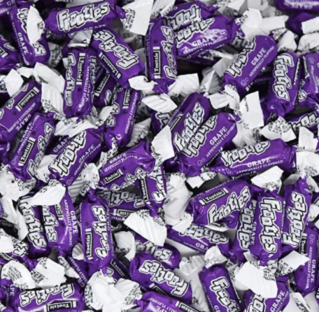 Grape Individually Wrapped Bulk Chewy Purple Candy (3 Pound) C70234