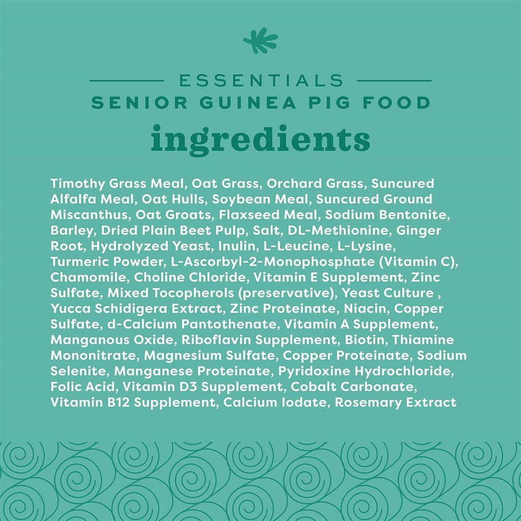 Senior Guinea Pig Food D69475