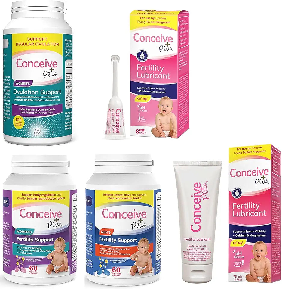 Fertility Supplements and Sperm Friendly Lubricants E9098