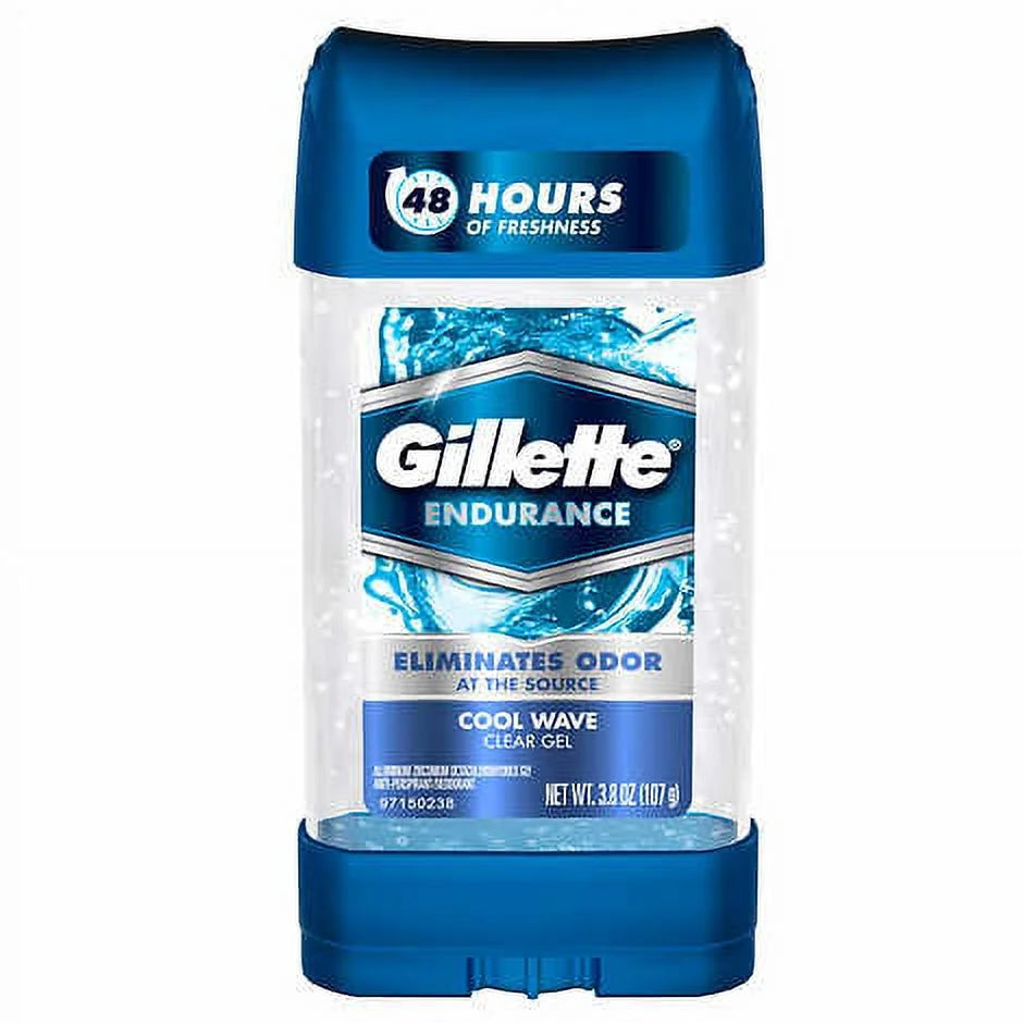 Anti-Perspirant Deodorant Clear Gel 3.8 oz Pack of 6 V344698