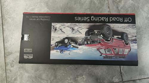 RC Crawler Truck, 4x4 Off-Road Rock Crawler, 2.4Ghz Remote Control Car H106819
