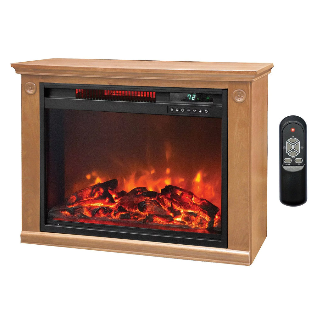 1500W Portable Electric Infrared Quartz Indoor Fireplace R825046