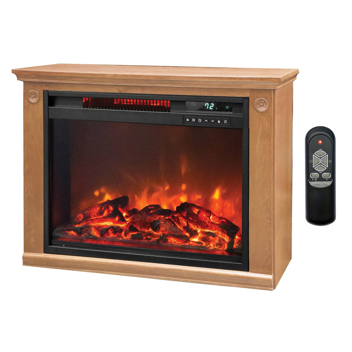 1500W Portable Electric Infrared Quartz Indoor Fireplace R825046