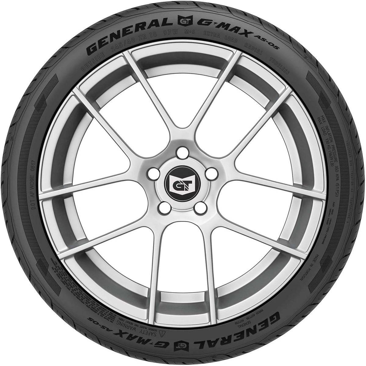 All Season 245/35ZR19 93W XL Passenger Tire E79837