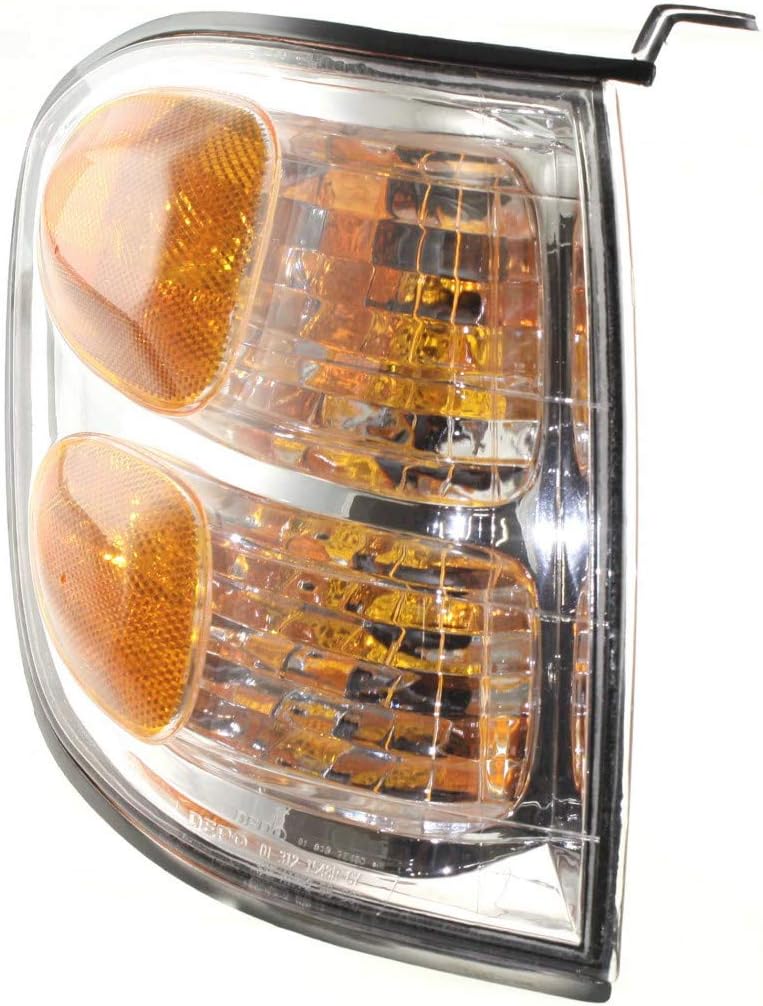 Passenger Side Signal Light Assembly for Toyota Sequoia 2001 2002 2003 2004 Pack of 2 I274