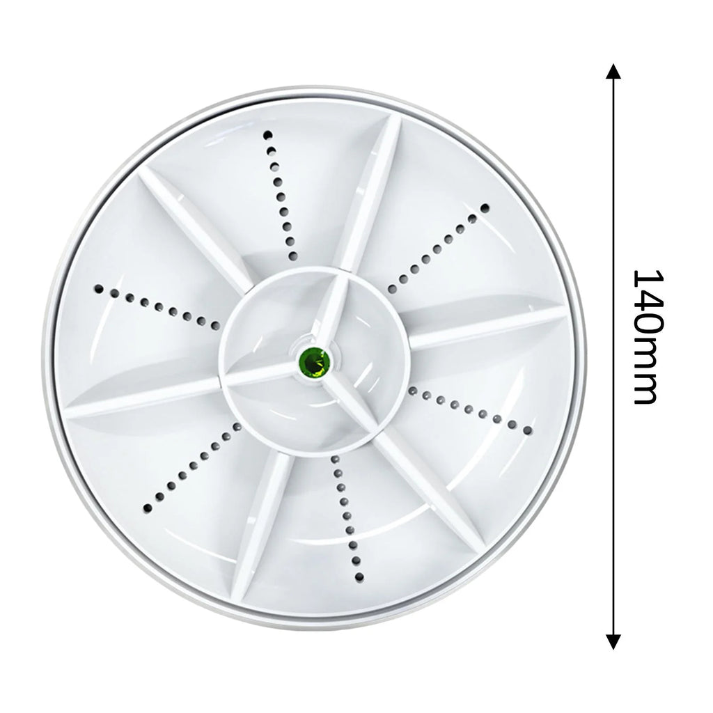 White Mini USB Dishwasher with Bucket S126635
