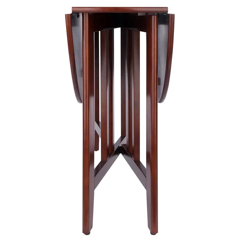 Solid Wood Round Double Drop Leaf Dining Table P678
