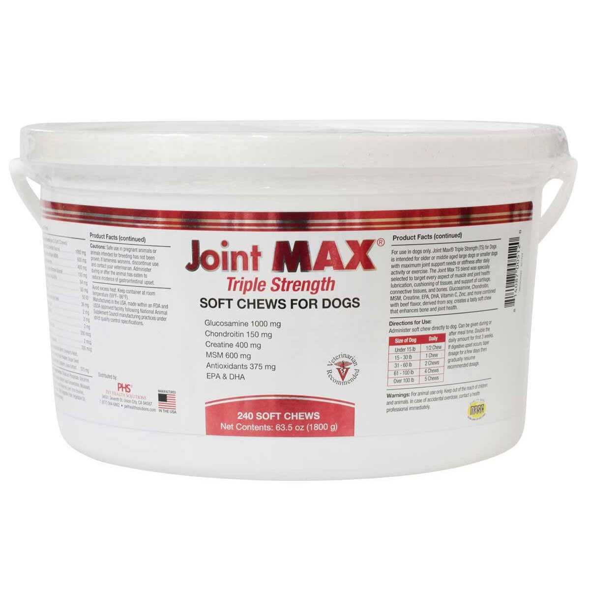 Joint MAX Triple Strength Soft Chews Z6937