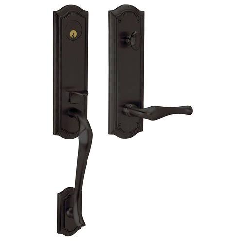 Lifetime Satin Nickel Left Hand Single Cylinder Mortise Entry Handleset X69213
