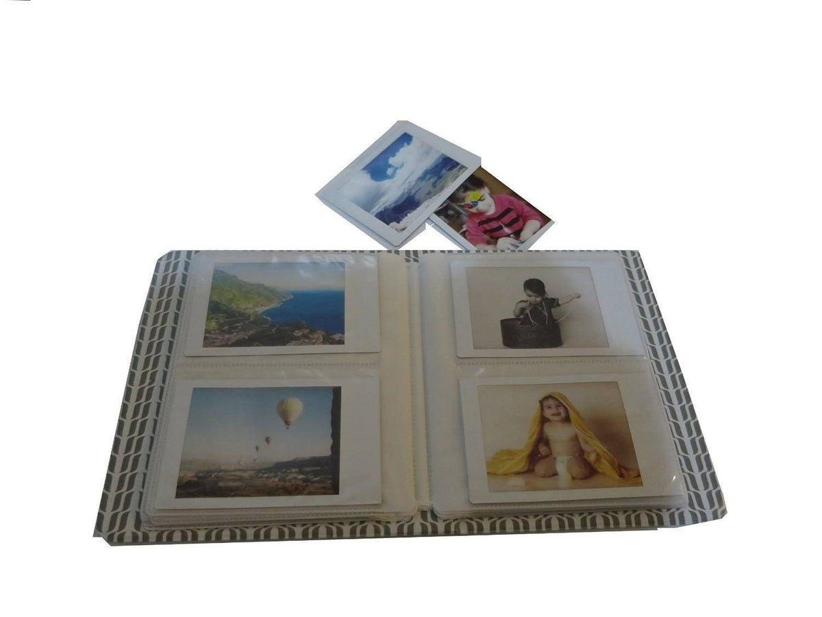 Ice Blue Instant Film Camera with 20PK Film, Blue Camera Case, Frames W445