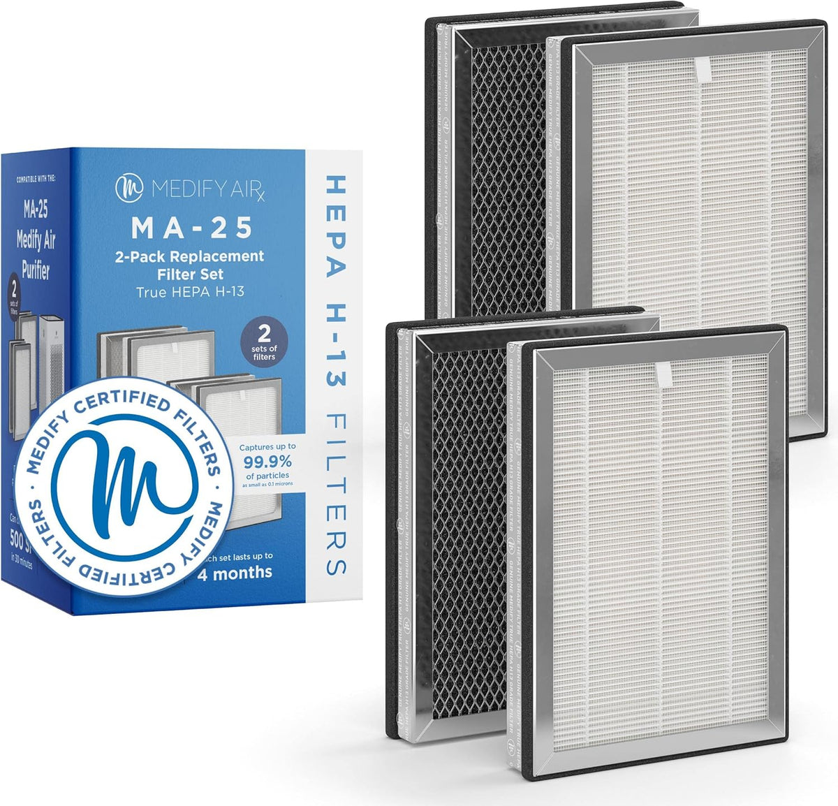 2-Pack H13 HEPA Replacement Filter T328665