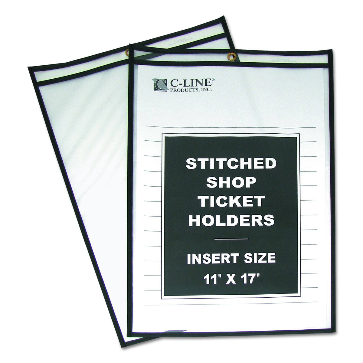 11 x 17 Inches Clear Ticket Holders, 25 per Box S711035