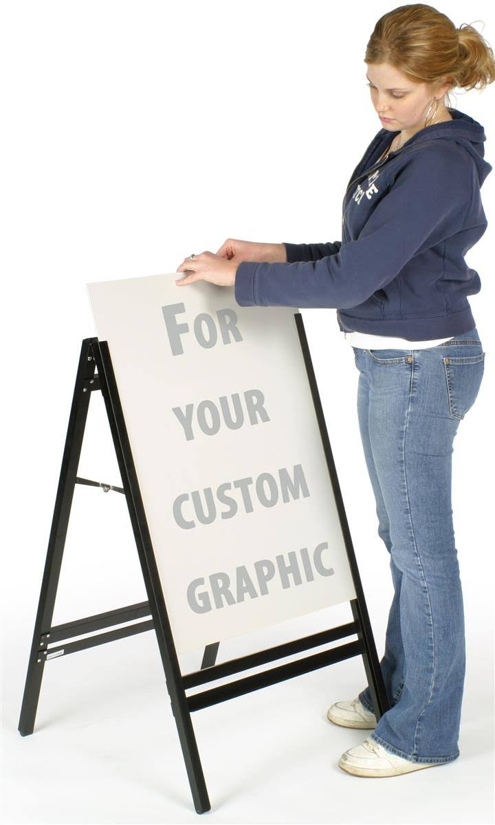 Sidewalk Sign with Aluminum Rust-Proof Construction O207
