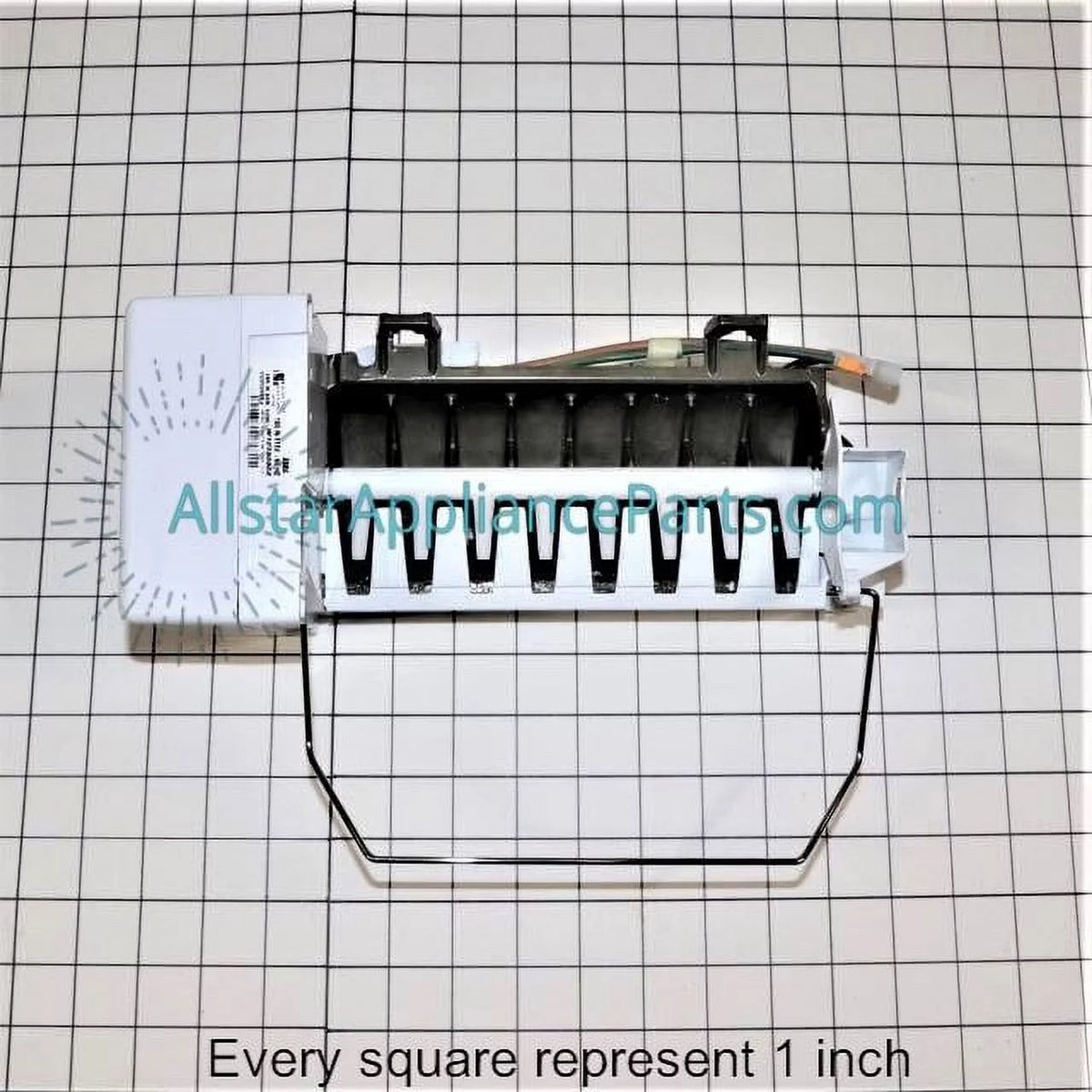 Ice Maker Assembly with Arm & Wire Harness B1998