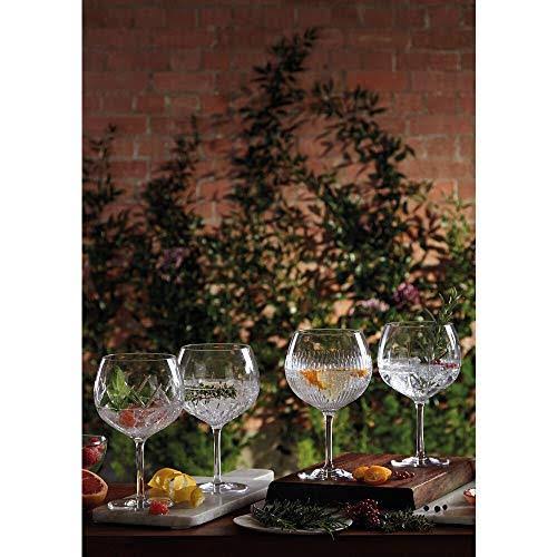 Clear 22 oz Gin Balloon Glass Pair Y8867