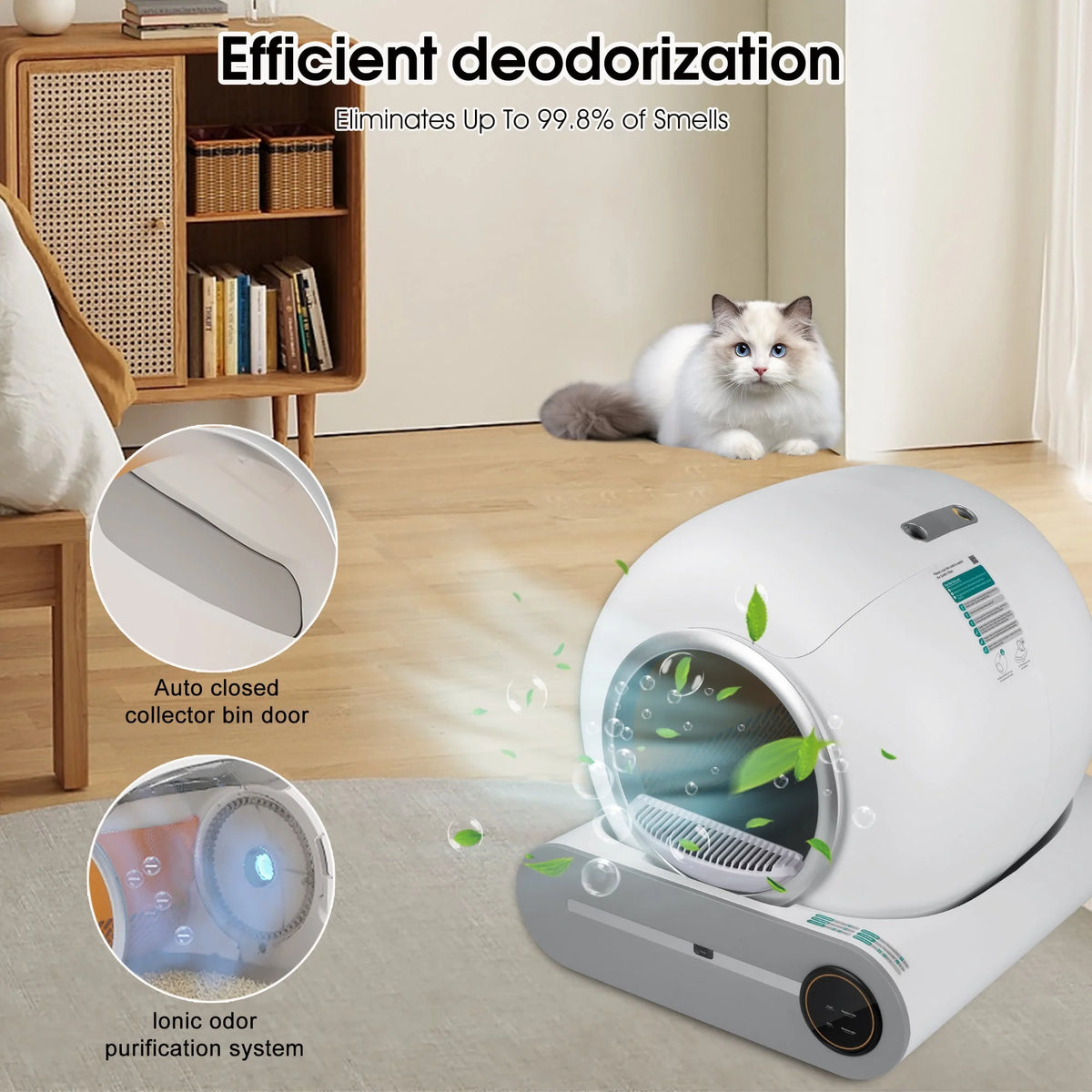 Automatic Self Cleaning Cat Litter Box S6212