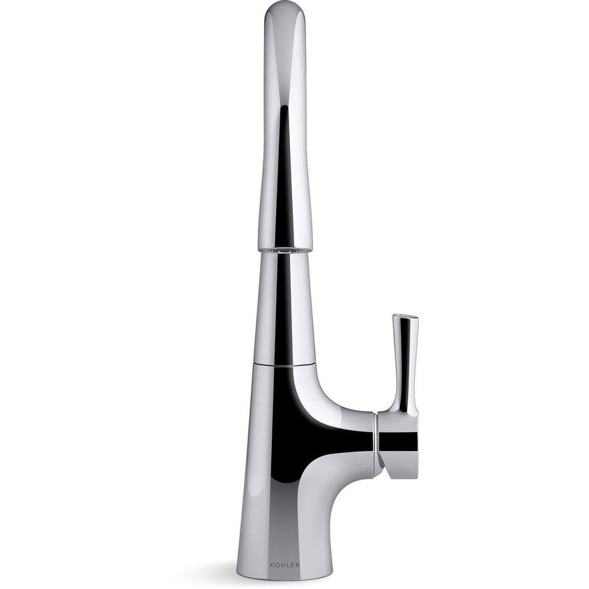 Polished Chrome Single Handle Lever Bar Faucet U581