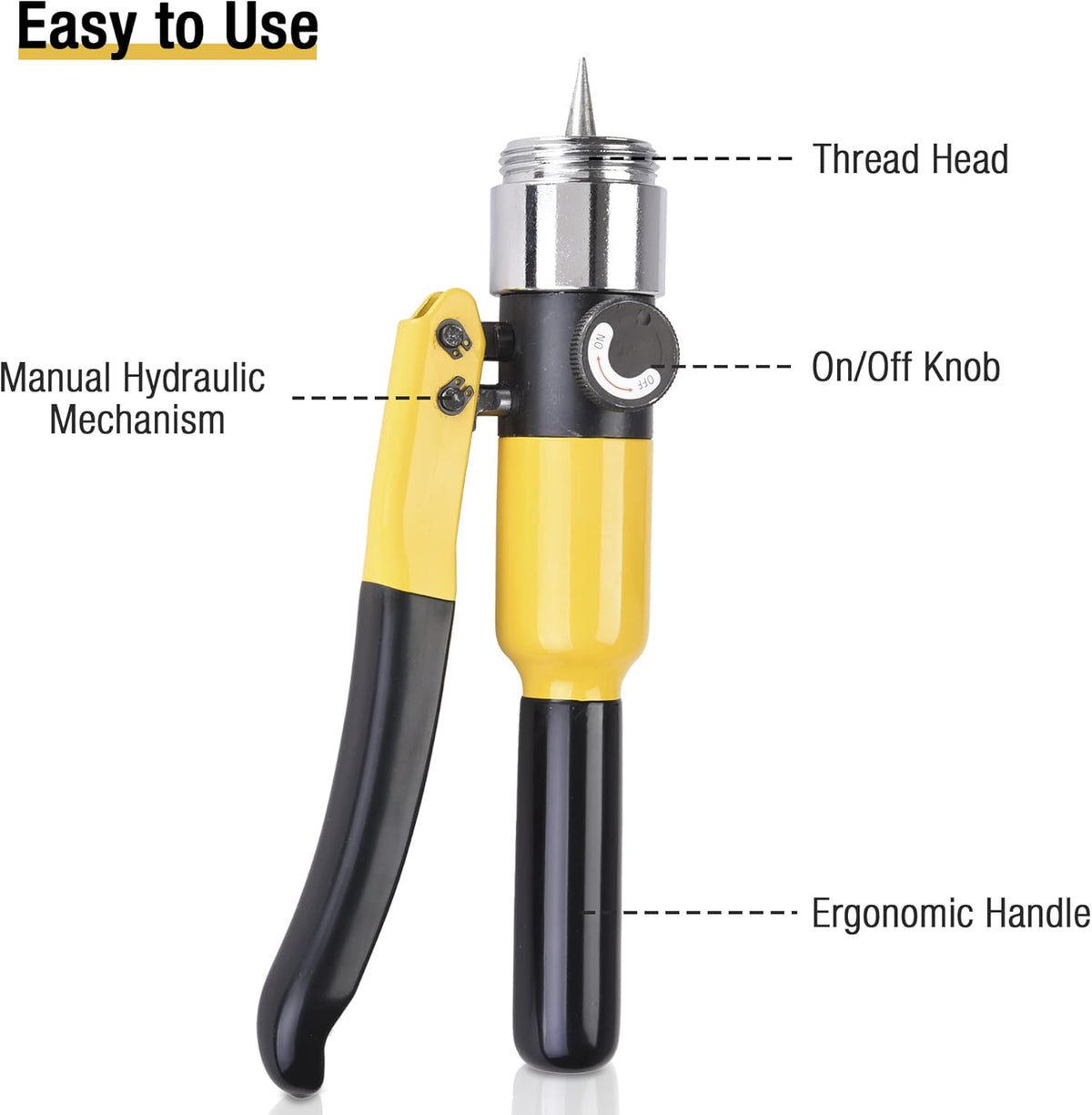 Hydraulic Tube Expander Swaging Tool Kit with Case X44667