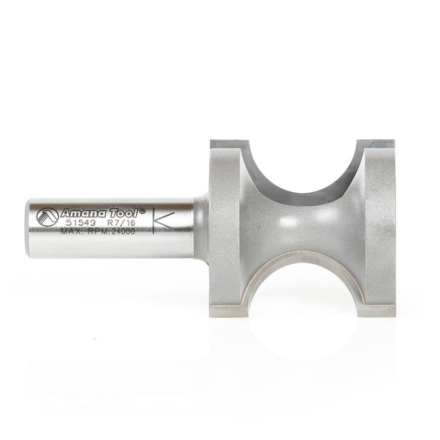 Carbide Tipped Bullnose 7/16 Radius x 1-1/2 Dia x 1-1/2 K125611