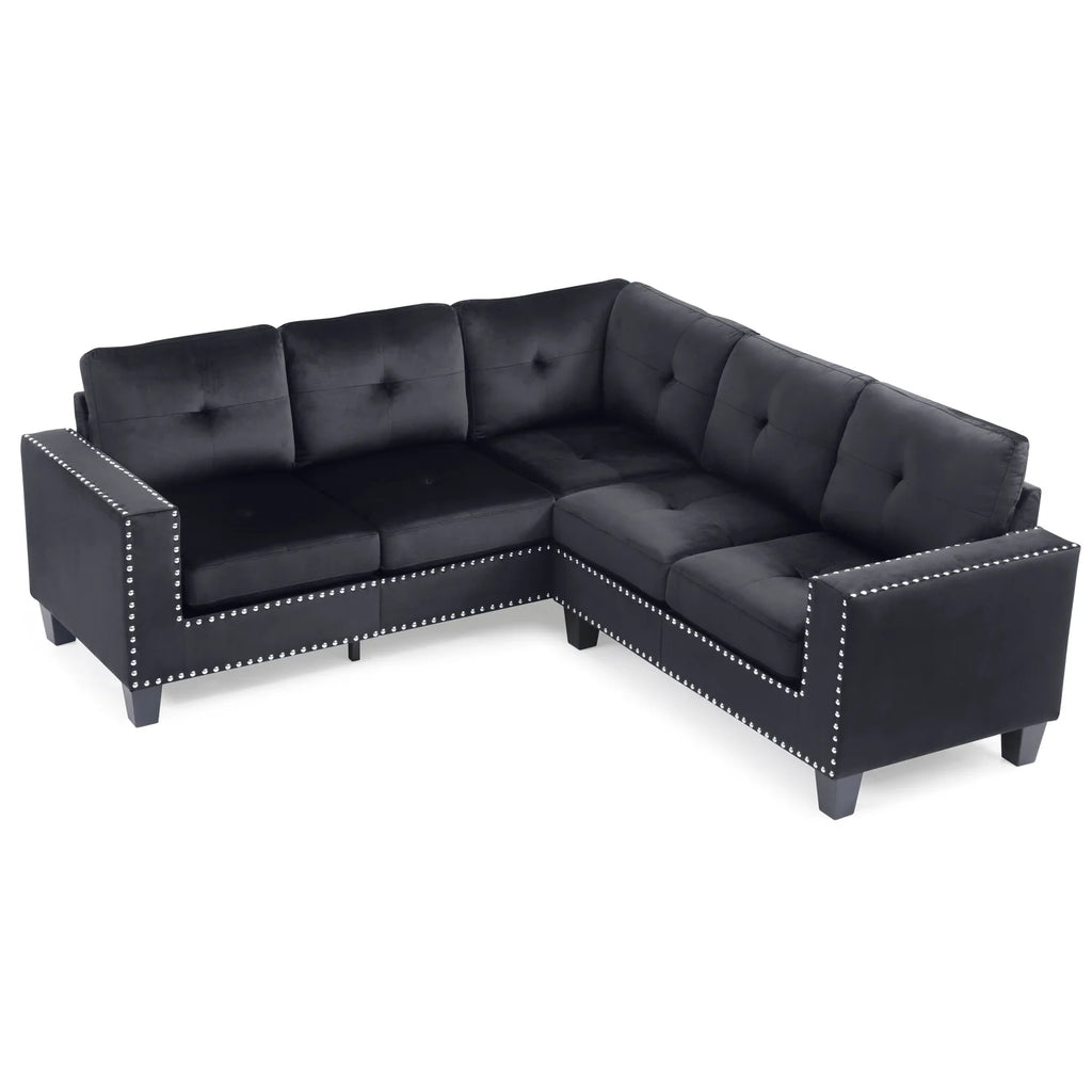 Black Sectional Q28272