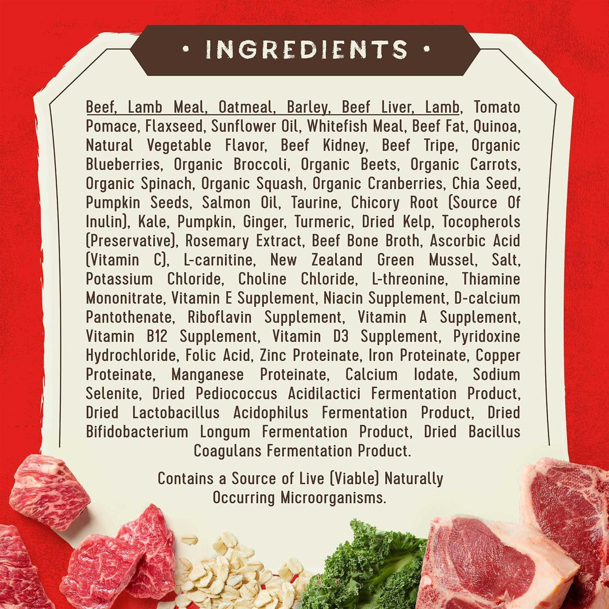 Grass-Fed Beef Pet Supplies Q99703