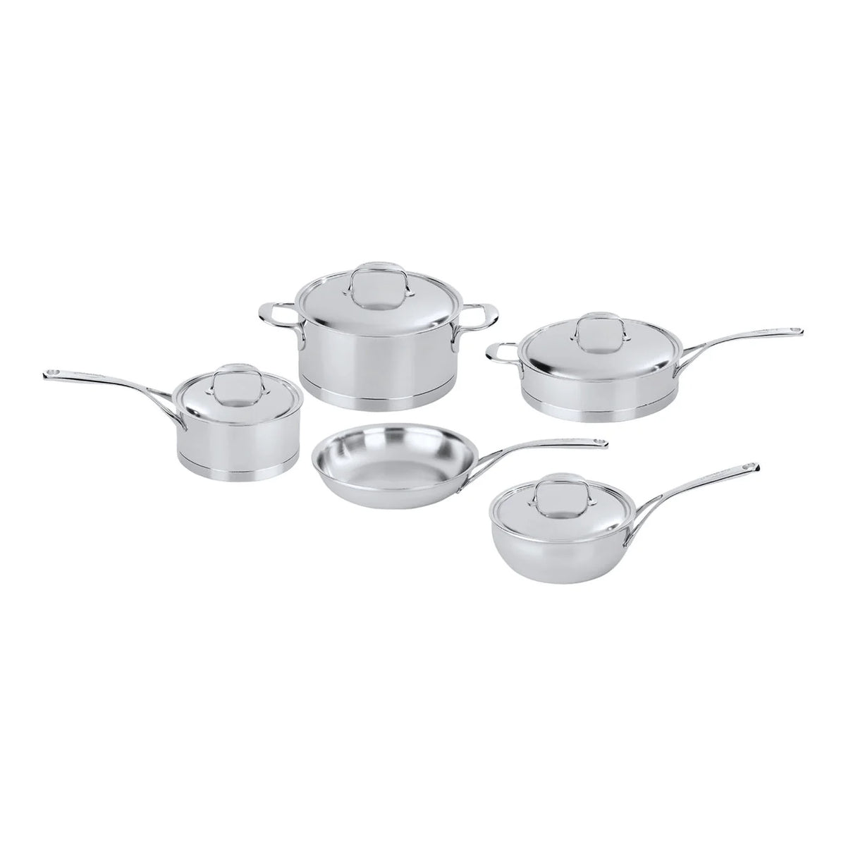 9pc Stainless Steel Cookware Set G908