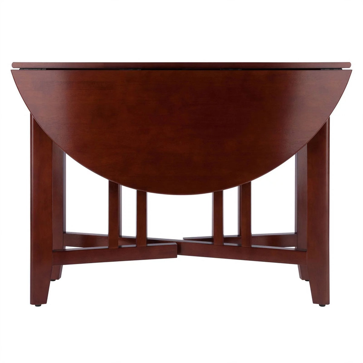 Solid Wood Round Double Drop Leaf Dining Table P678