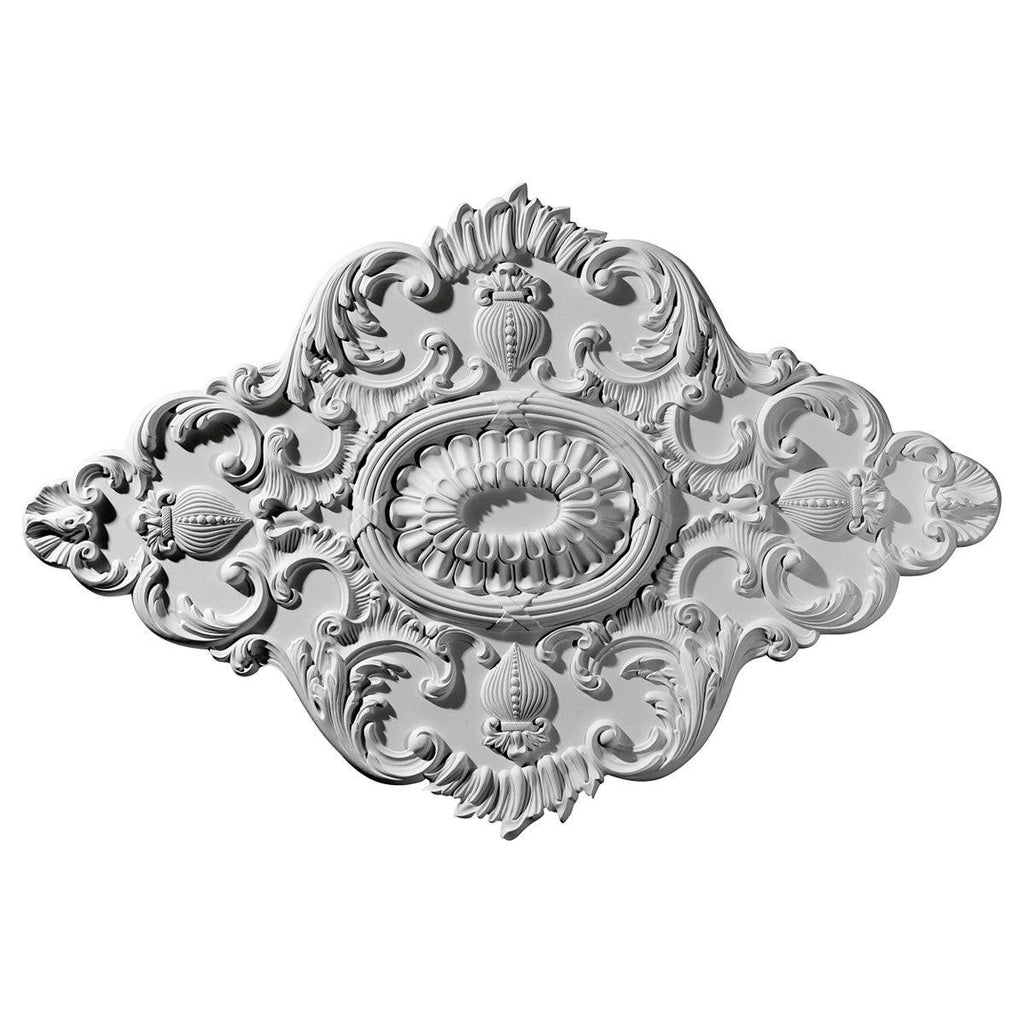 Hand-Painted Golden Oak Ceiling Medallion X892129
