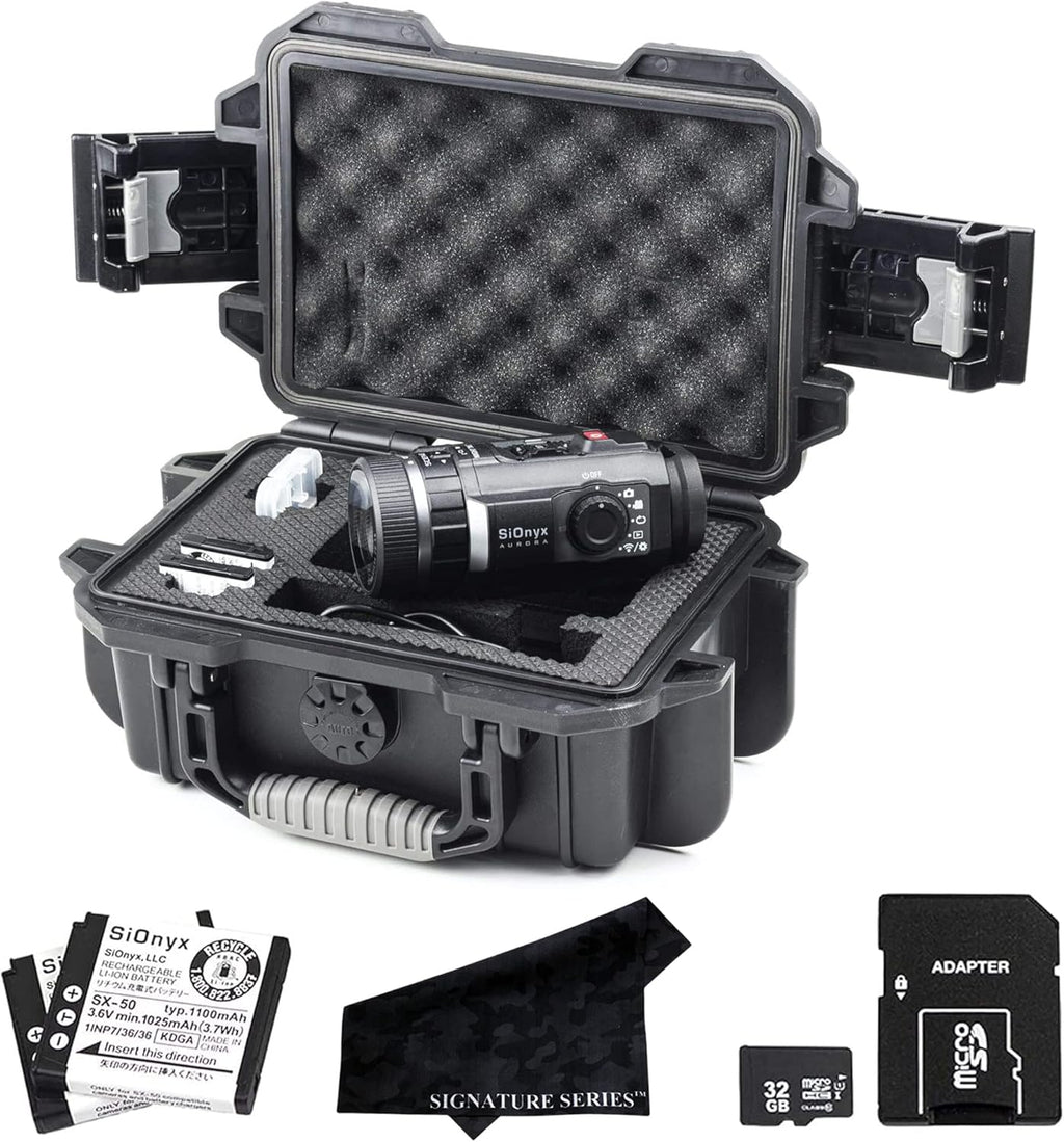 Black True-Color Digital Night Vision Camera Monocular with IR Illuminator Kit U248