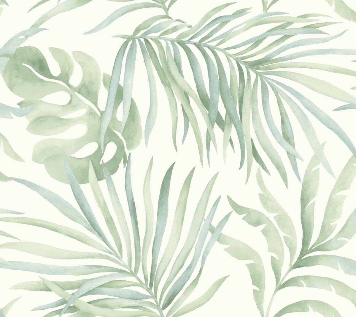 Light Green Wallpaper O5812