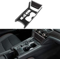 2PCS ABS Car Console Gear Shift Panel Cover Trim RED Pack of 2 Q17813
