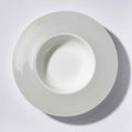 Deep Plate Wide Rim Light Grey D783