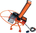 Automatic Clay Pigeon Skeet Thrower Trap, 50 Clay Capacity, Orange Q91370
