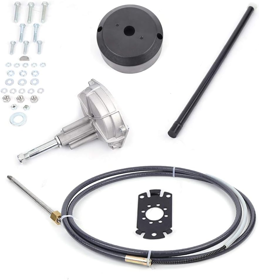 Outboard Steering Cable Kit 12 Foot Boat Steering Control Cables W8548