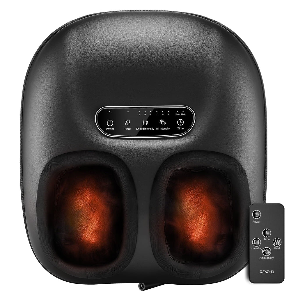 Black Shiatsu Foot Massager with Heat Z59494