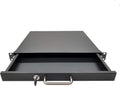 1U Rack Mount Locking Deep Drawer Server Cabinet Case, Pack of 2 F93139