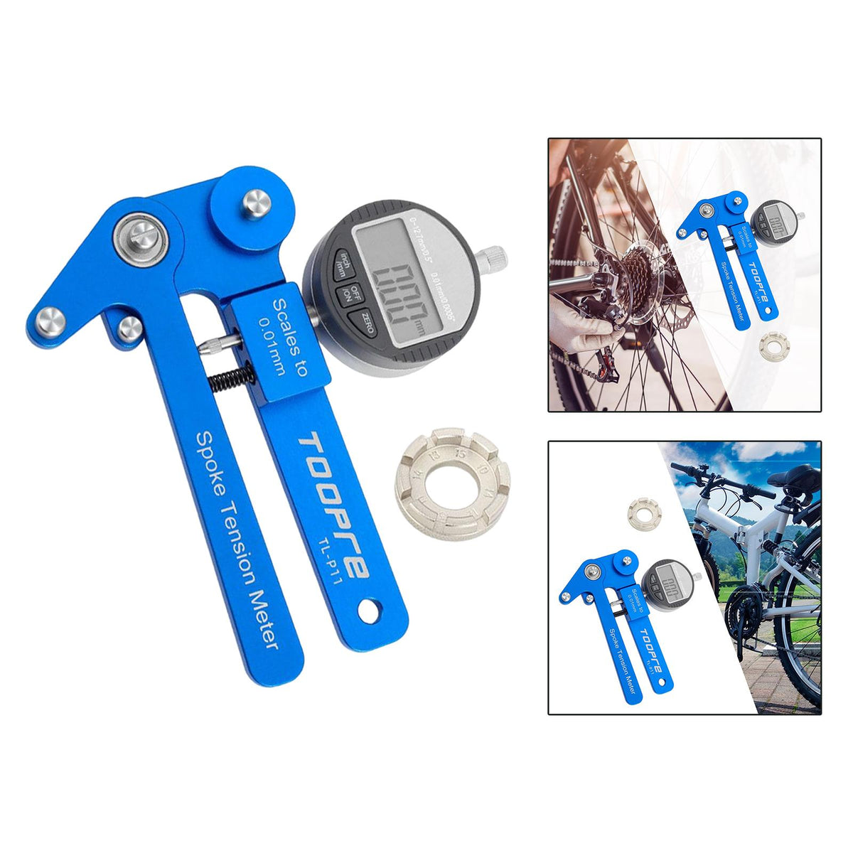Wheel Spoke Tension Meter Cycling Tool T506