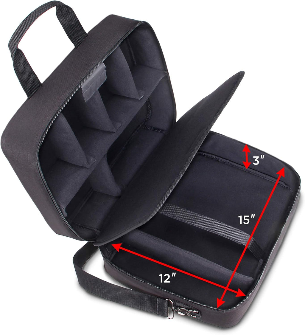 Audio Mixer Travel Case with Scratch-Resistant Interior J312