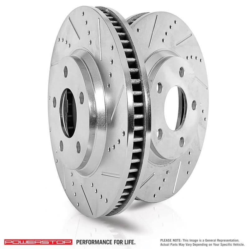 Front Drilled & Slotted Rotors N5758
