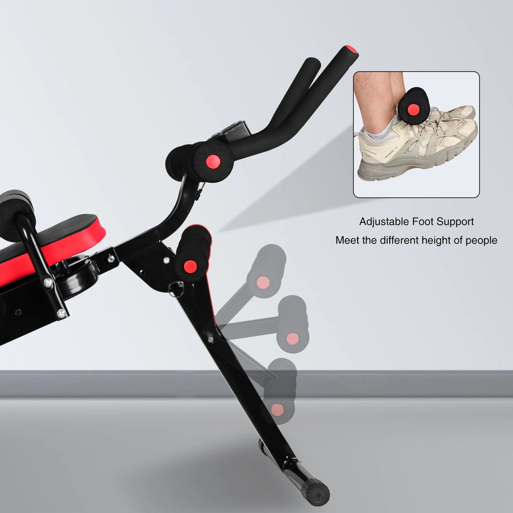Foldable Ab Trainer Fitness Equipment with LCD Display V37352