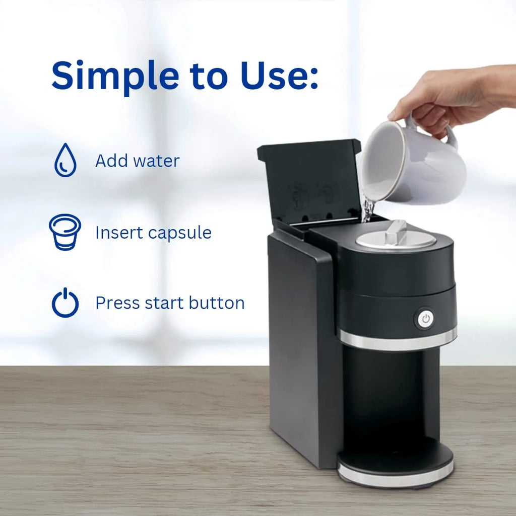 Single Serve Coffee Maker Compatible with K-Cup Pods F164