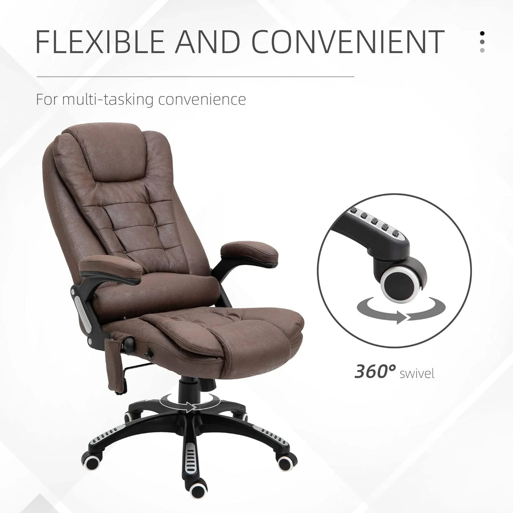 6 Point Vibration Massage Office Chair with Heat H56867