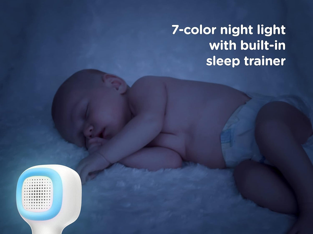 White 2-Cameras Smart Baby Monitor with Camera and Audio P71218