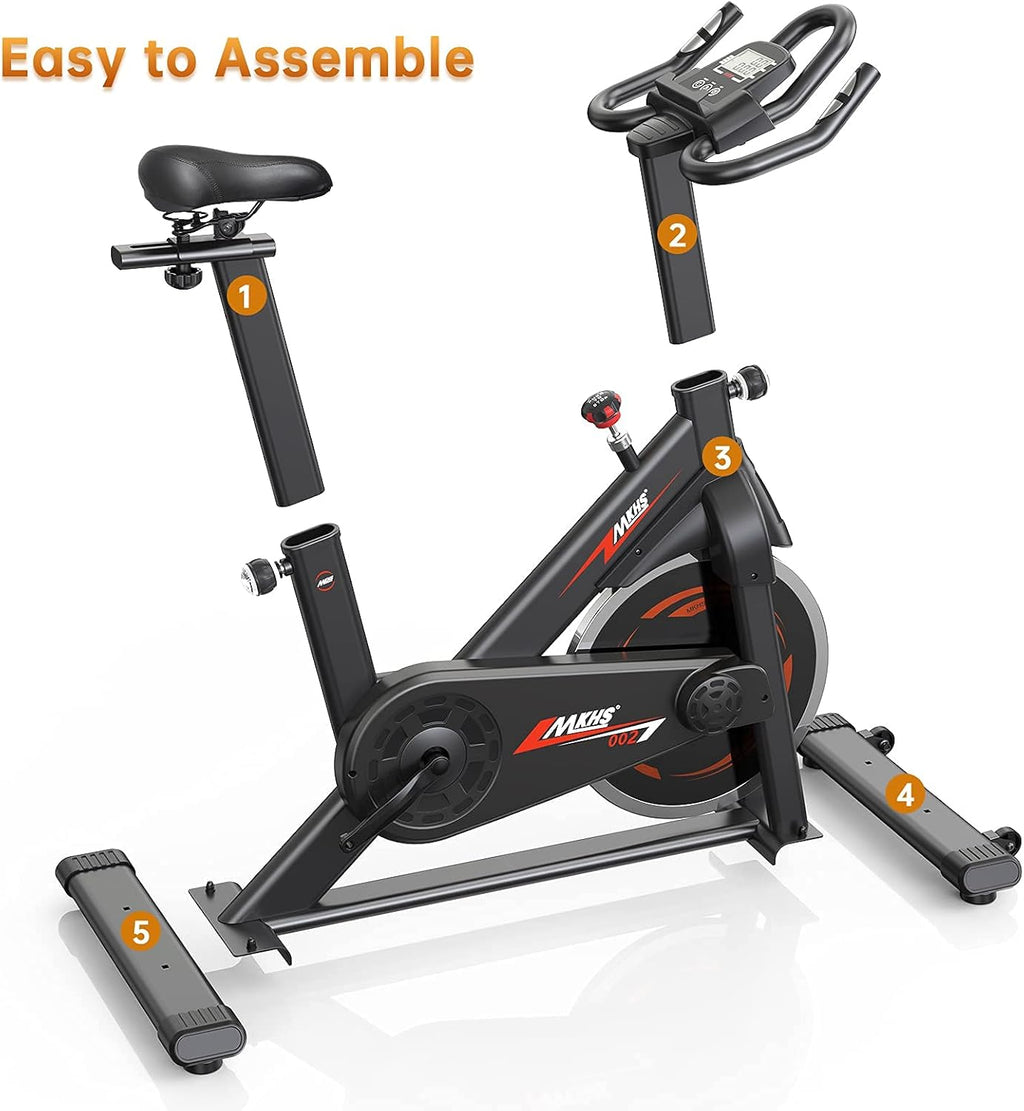 Indoor Cycling Bike with Monitor Screen Magnetic Resistance Z4425