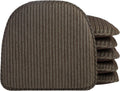 Non Slip Chair Cushions, 6 Count, Taupe M251050