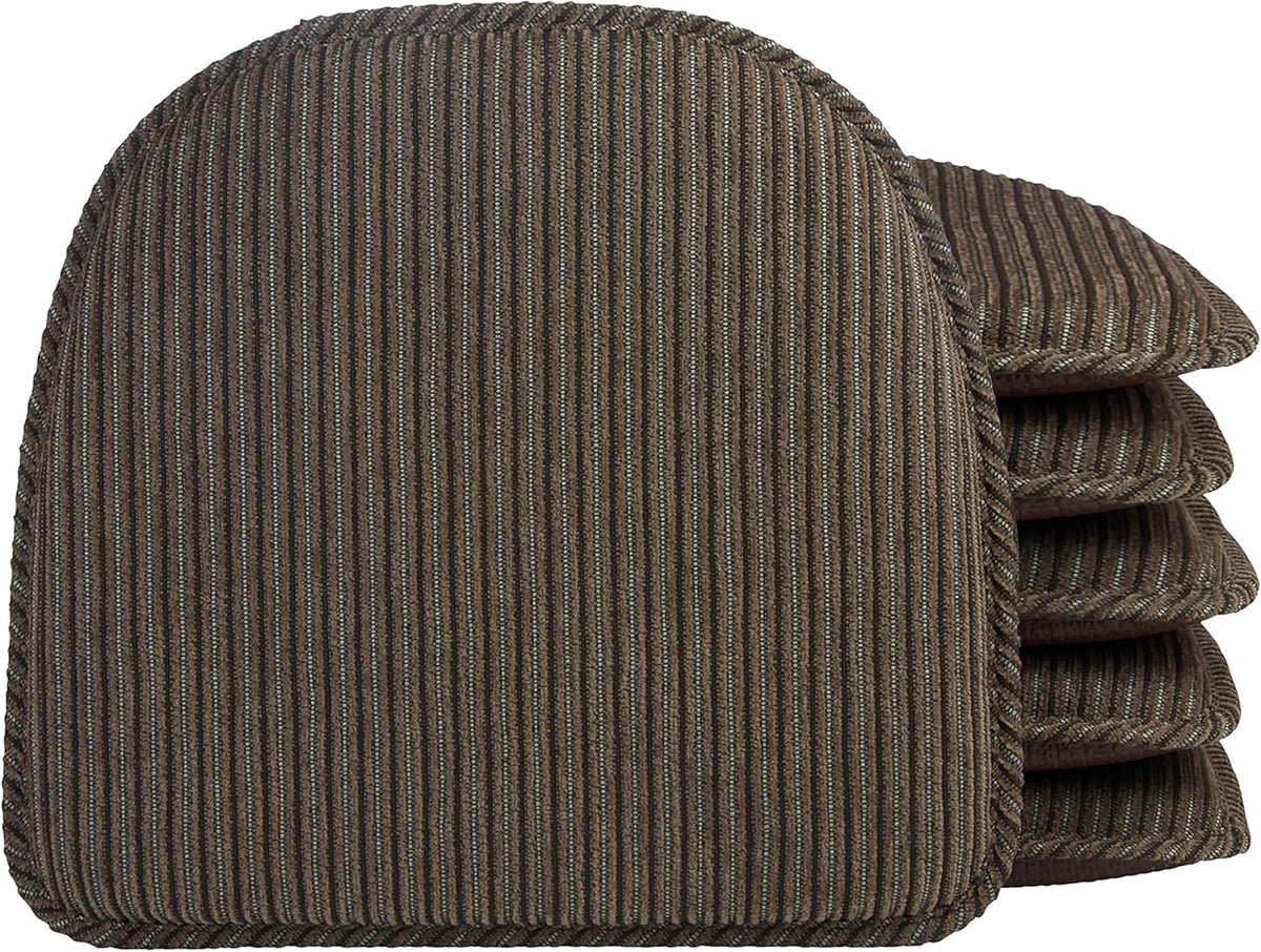 Non Slip Chair Cushions, 6 Count, Taupe M251050