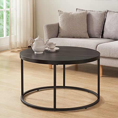 Natural Oak Round Coffee Table 31.5" A996