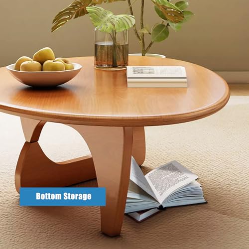Solid Wood Triangle Coffee Table J663