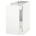 White Base Cabinet with Pull-Out Storage E1902